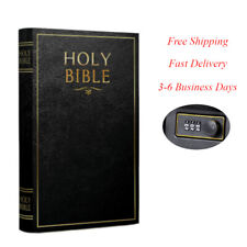 Portable Diversion Book Safe with Combination Lock & Secret Compartment (Bible)  picture