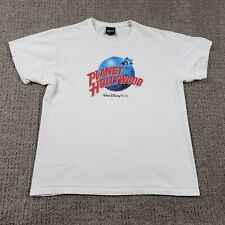 Disney Planet Hollywood Shirt Mens Large Vintage 90s White picture