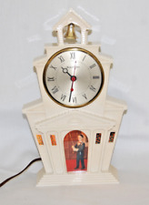 Master Crafters Church Clock Animated Motion Light Up Model 560 Works Vtg. T1912 picture