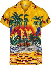 Hawaiian shirt Mens aloha party holiday vacation beach casual picture