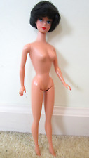 Mattel Reproduction Brunette Bubblecut Barbie Doll Nude OOAK picture