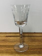 WEDGWOOD Dynasty Crystal Wine Glass Discontinued Pattern VG Condition picture