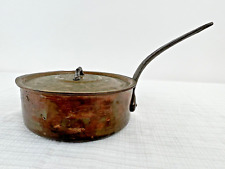Vintage Baumalu French Copper 2 Quart Saucepan with Lid picture