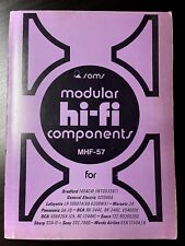 Sams Modular Hi-Fi Components Manual MHF 57 - RARE picture