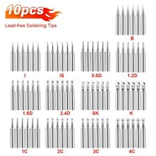 10Pcs Solder Iron Tips Lead-Free Welding-Tip 900M-T-K SK B I 3C 4C 1.6D 2.4D C1 picture