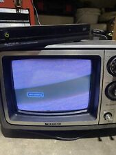 Vintage Working Toshiba Blackstripe TV 9
