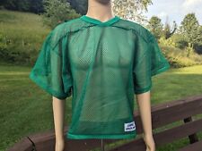 Vintage Bike Football Jersey Green Mesh Mens Size L/XL New Old Stock picture