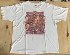 rare, vintage Chicago Bulls t-shirt, 1996 NBA finals, white, XXL picture