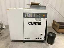 Curtis-Toledo KS 40 40HP Rotary Screw Air Compressor 125PSI 169CFM 3PH 16218hrs picture