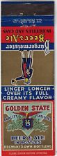 Burgermeister Beer & Ale Golden State San Francisco FS Empty Matchbook Cover picture