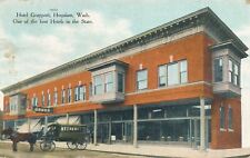 HOQUIAM WA - Hotel Greyport Postcard - 1909 picture