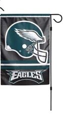 NFL Philadelphia Eagles Garden Flag Double Sided NFL Eagles Helmet Yard Flag picture