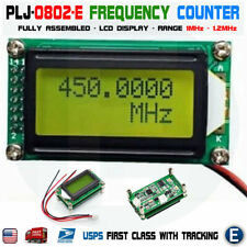 1MHz-1.2GHz RF Frequency Counter Tester PLJ-0802-E Digital LCD 9-12V Ham Radio picture