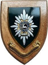 WFR Worcestershire Sherwood Foresters Regiment Hand Painted Wooden Wall Plaque picture