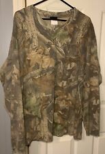 Vintage Liberty Camo Long Sleeve Crew Neck XL Advantage Timber Shirt With Pocket picture