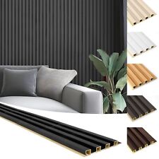 Art3d Slat Wall Panel，8-Pack 96x6in Covering 32sq.ft，WPC Acoustic Diffuser Panel picture