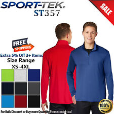 Sport-Tek ST357 Mens Long Sleeve Dri-Fit PosiCharge Competitor 1/4 Zip Pullover picture