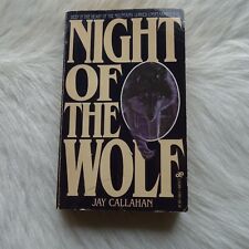 JAY CALLAHAN Night of the Wolf Book 1985 Vtg JAY CALLAHAN 1st Ed Leisure Books picture