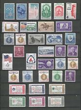 1960 US Postage Year Set of Mint Commemorative Postage Stamps SC #1139-1173 picture