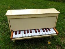 White Toy Piano Toy Michelsonne Paris 25 Keys Unusual Musical Instrument picture