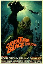 Creature from the Black Lagoon  - Vintage Horror Movie Poster - English picture