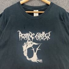 Vintage Rotting Christ Shirt Mens 2XL Black Band Grunge 90s Heavy Metal Faded picture