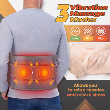 Massage Belt Electric Infrared Heated with Back Support Waist Vibration Massager picture