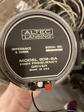 Altec Lansing 811B Horn with 908-8A  8 ohms Drivers - ORIGINAL PAIR Tested picture