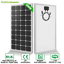100W 200W 300W Watt 12V Monocrystalline Solar Panel for RV Home Rooftop Off Grid picture