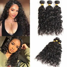 10A Brazilian Human Hair Water Wave Bundles Weft Extensions Remy Virgin Hair picture
