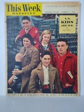 Vintage This Week Magazine-  Cleveland - U.S. Kids Are O.K. picture