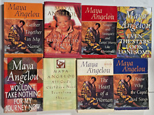 Lot 8 MAYA ANGELOU Poetry Books Novels Heart of a Woman Singin' Swingin' picture