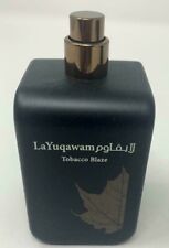 La Yuqawam Tobacco Blaze By Rasasi Men EDP 2.5oz Spray NEW TESTER NO CAP NOBOX picture