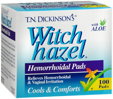 T.N. Dickinson's Witch Hazel with Aloe Hemorrhoidal Pad 100 Pads  picture