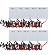 10PCS TEC1-12706 Heatsink Thermoelectric Cooler Cooling Peltier Plate Module Set picture