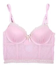 NEW LOW PRICE Sophie B. Demi Longline Lace Bra, Women's Lingerie, 34A PINK picture
