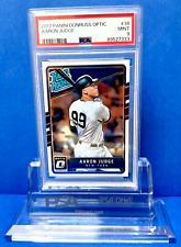 2017 Panini Donruss Optic Rated Rookie #38 Aaron Judge (RC) PSA 9 MINT picture