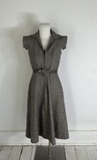 Vintage 70s Preppy Mod Speckled Tweed Dress  picture