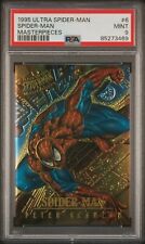 '95 Fleer Ultra Spider-Man Chromium Masterpieces #6 Spider-Man PSA 9 Mint Graded picture