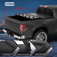 TRI-Fold 5FT Truck Tonneau Cover For 2015-2023 GMC Canyon Chevrolet Colorado picture