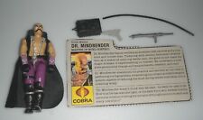 1986 Vintage GI Joe ARAH Cobra Dr Mindbender 3.75 Figure Accessories *Complete picture