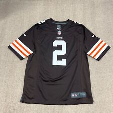 Nike Cleveland Browns Jersey Mens Large Johnny Manziel NFL Football picture