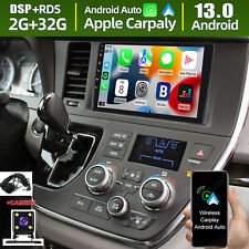 Android 13.0 Carplay For Toyota Sienna 2015-2018 Car Radio StereoGPS NAVI FM DSP picture