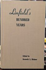 Linfield's Hundred Years edited by Kenneth L. Holmes 1956 *FREE SHIPPING* picture