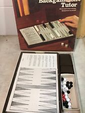 Backgammon Tutor Teach Learn To Play Yourself Lowe 1974 Milton Bradley picture