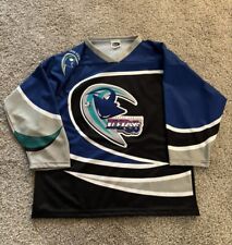 Vintage Corpus Christi Ice Rays NAHL Minor League Patched Hockey Jersey LG RARE picture