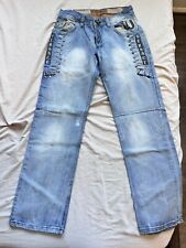 Mens Versace Jeans  Blue Washed Italy Tag Size 30 picture
