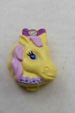 BlueBird Polly Pocket 1994 Pony Riding Horse Head Compact picture