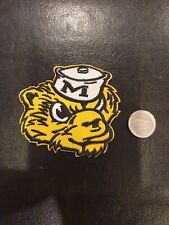 The University Of Michigan Wolverines  Embroidered Iron On Patch 3