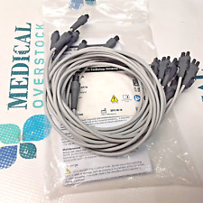 420101-002 - CAREFUSION (HEART) UNIVERSAL LEADWIRE 10/SET - MIXED LENGTH - NEW picture